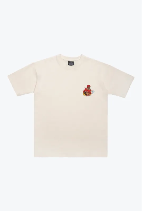 Patrick Mahomes Heavyweight T-Shirt - Ivory sold by Peace-Collective