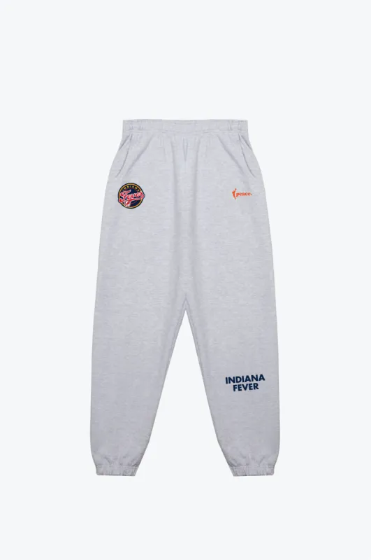 Indiana Fever Essentials Heavyweight Jogger - Ash sold by Peace-Collective
