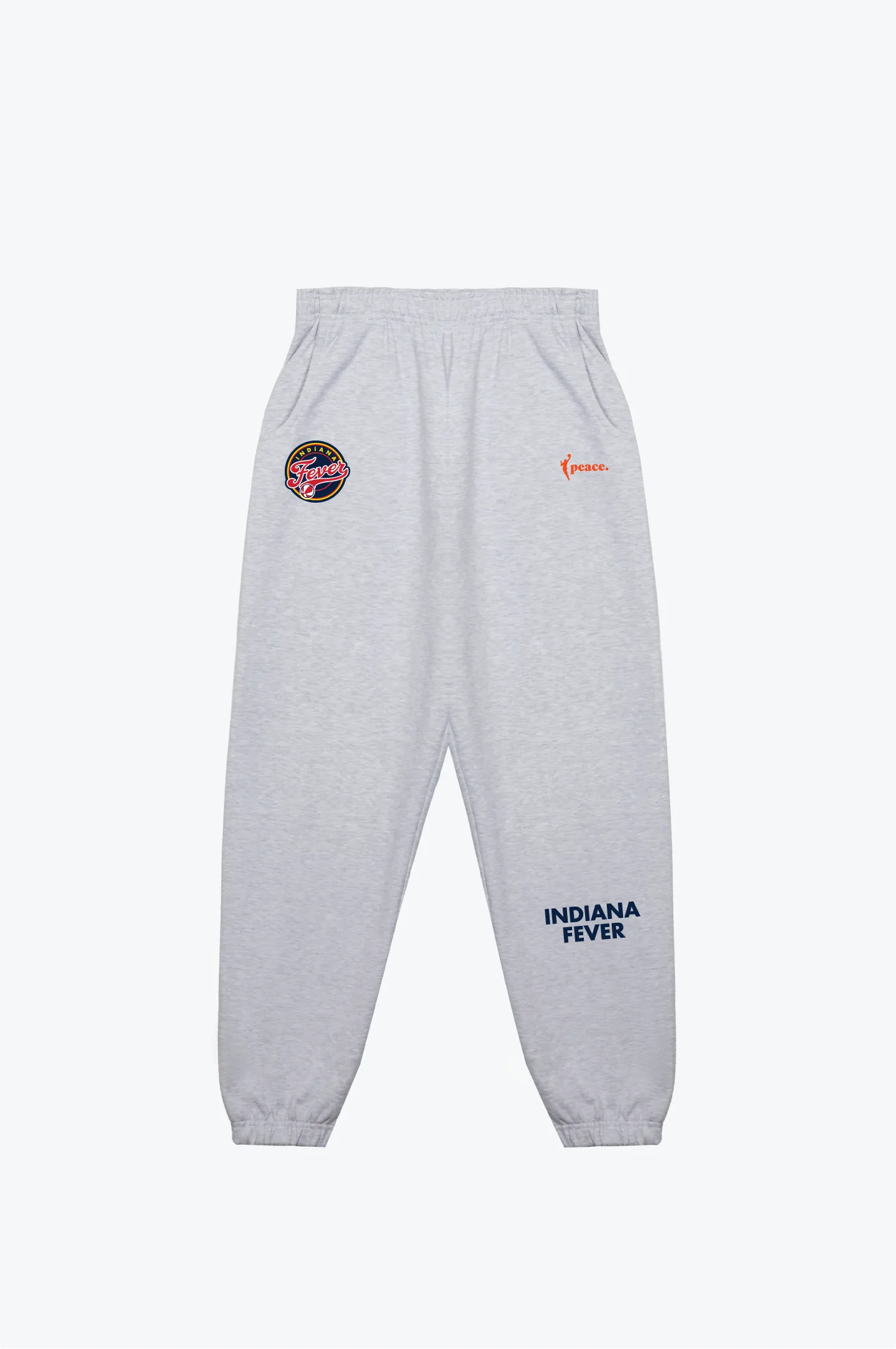Indiana Fever Essentials Heavyweight Jogger - Ash sold by Peace-Collective