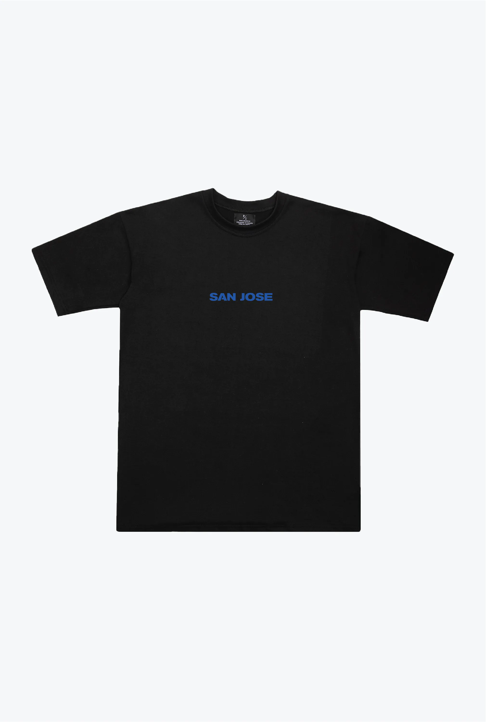 San Jose Earthquakes Essentials Heavyweight T-Shirt - Black sold by Peace-Collective