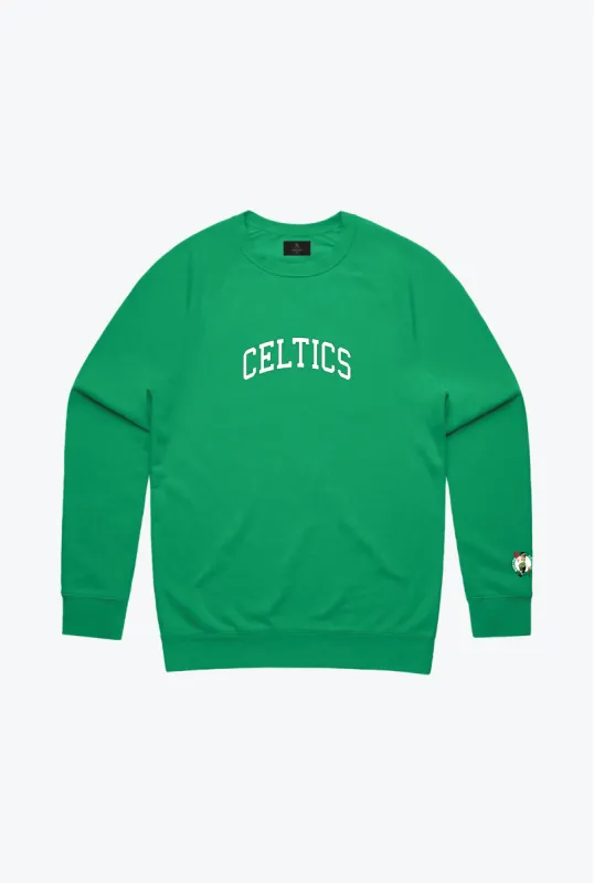 Boston Celtics Playoffs Crewneck - Kelly Green sold by Peace-Collective