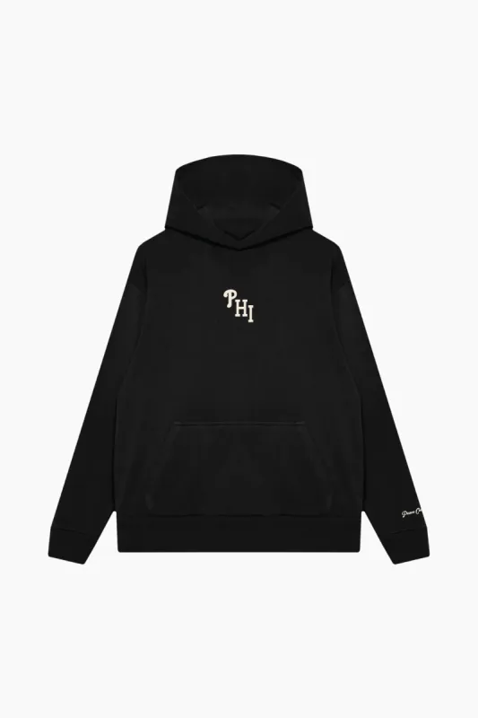 Philadelphia Phillies Heavyweight Hoodie - Black sold by Peace-Collective