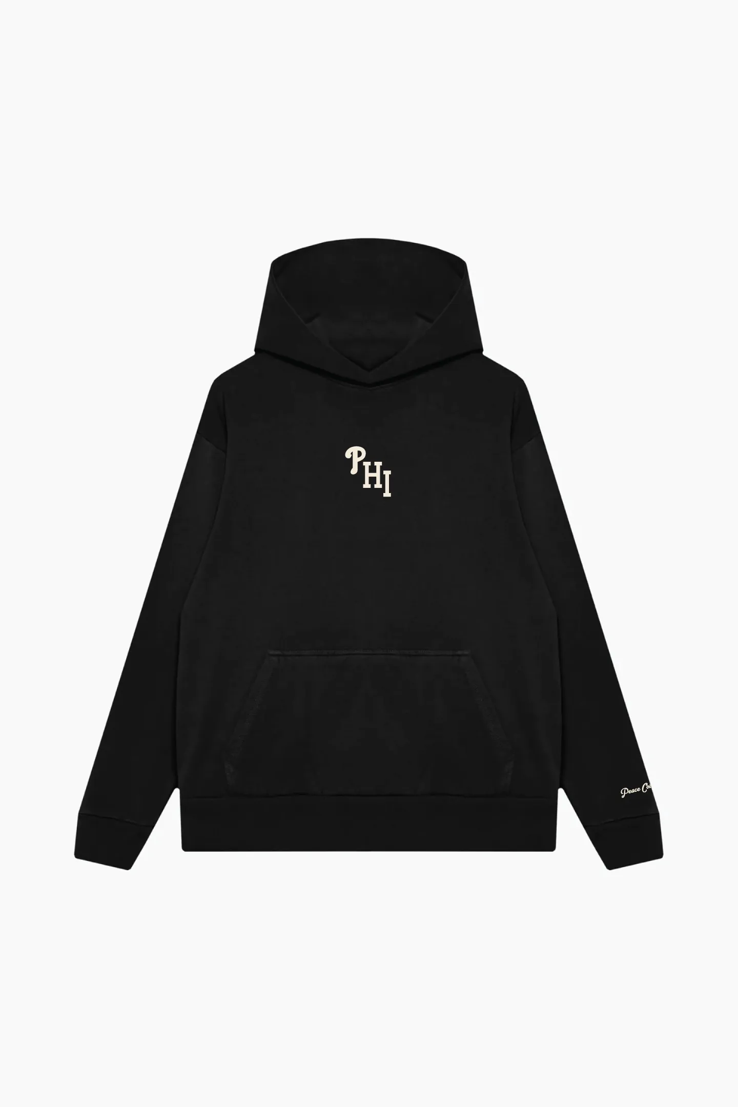 Philadelphia Phillies Heavyweight Hoodie - Black sold by Peace-Collective