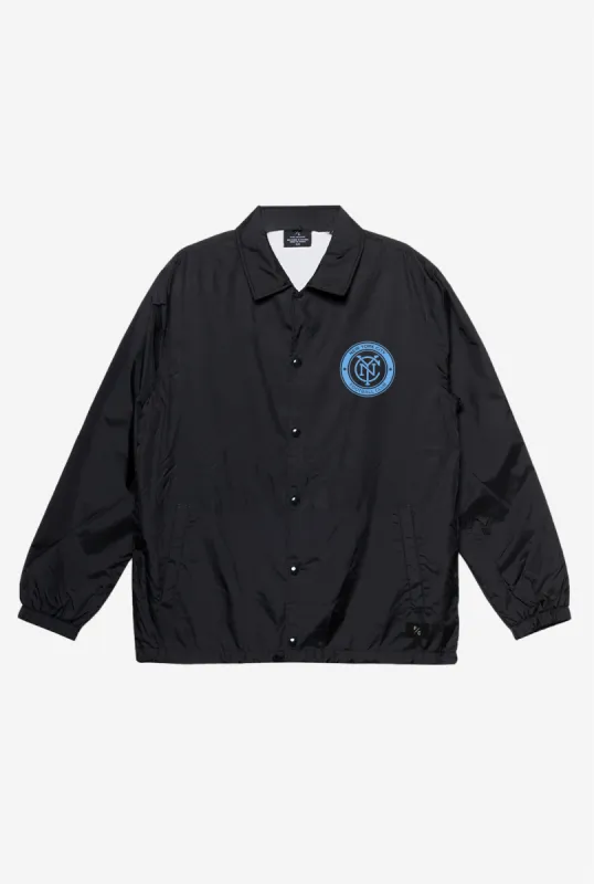 New York City FC Coach Jacket - Black sold by Peace-Collective