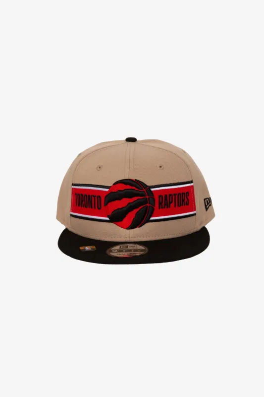 Toronto Raptors 2024 Draft Day 9FIFTY Snapback - Camel sold by Peace-Collective