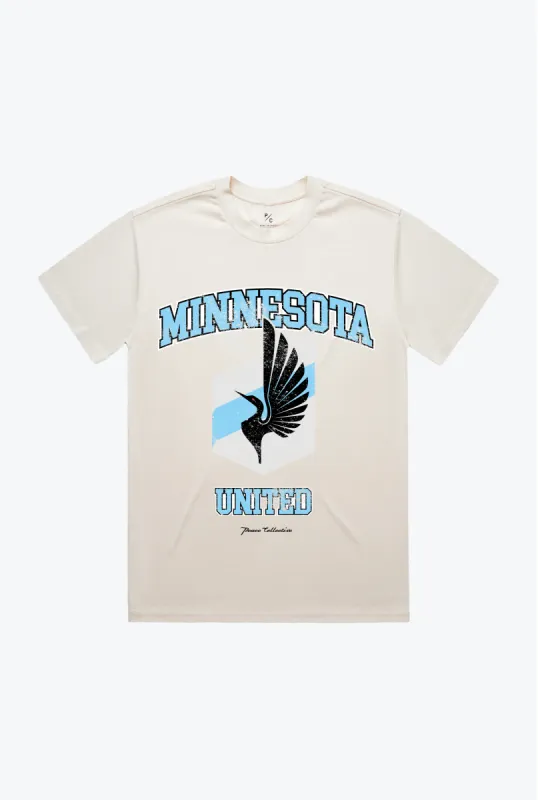 Minnesota United FC Vintage Washed T-Shirt - Ivory sold by Peace-Collective