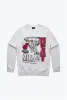 Miami Heat Basketball Net Crewneck - Ash sold by Peace-Collective