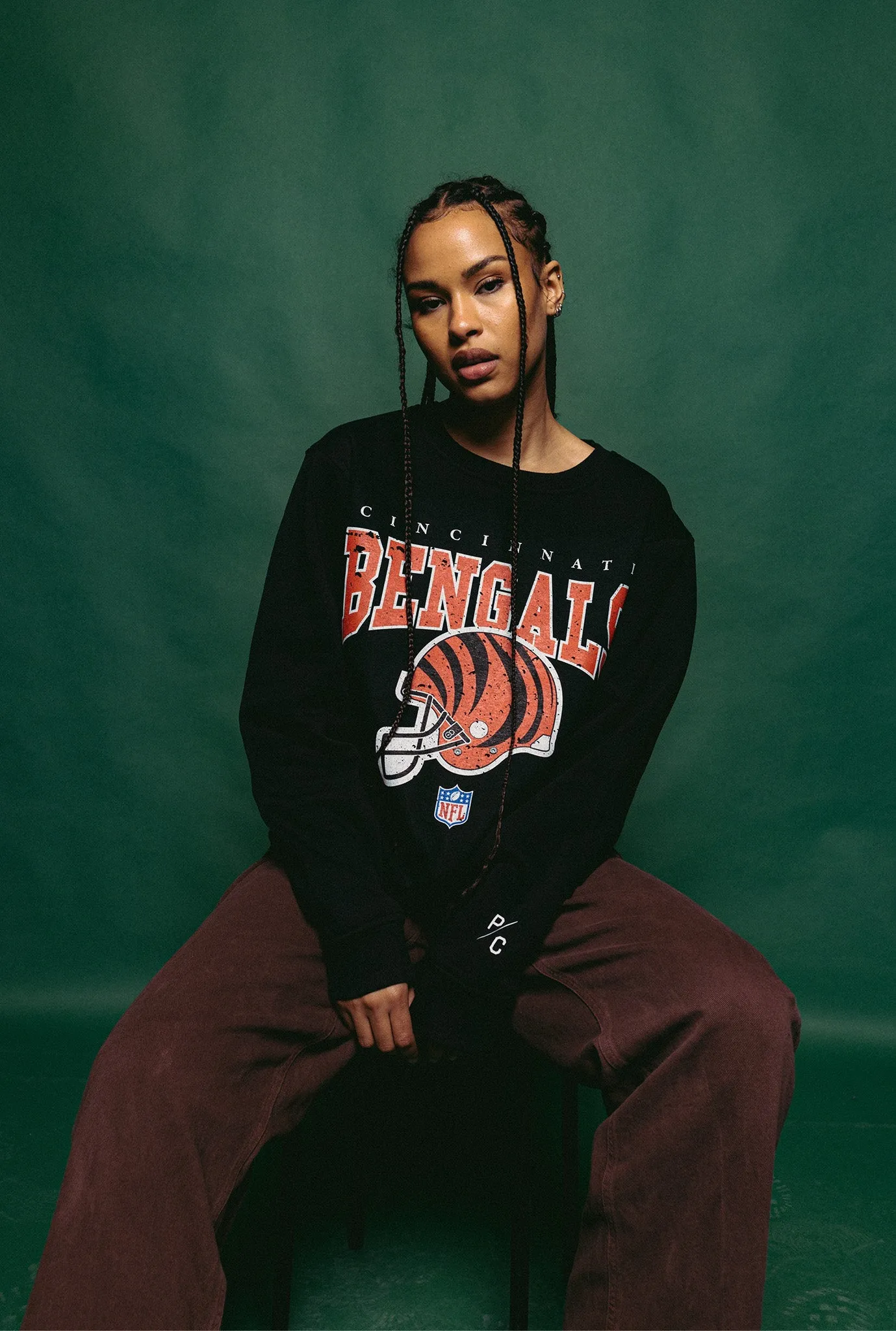 Cincinnati Bengals Vintage Crewneck - Black sold by Peace-Collective product image thumbnail 5