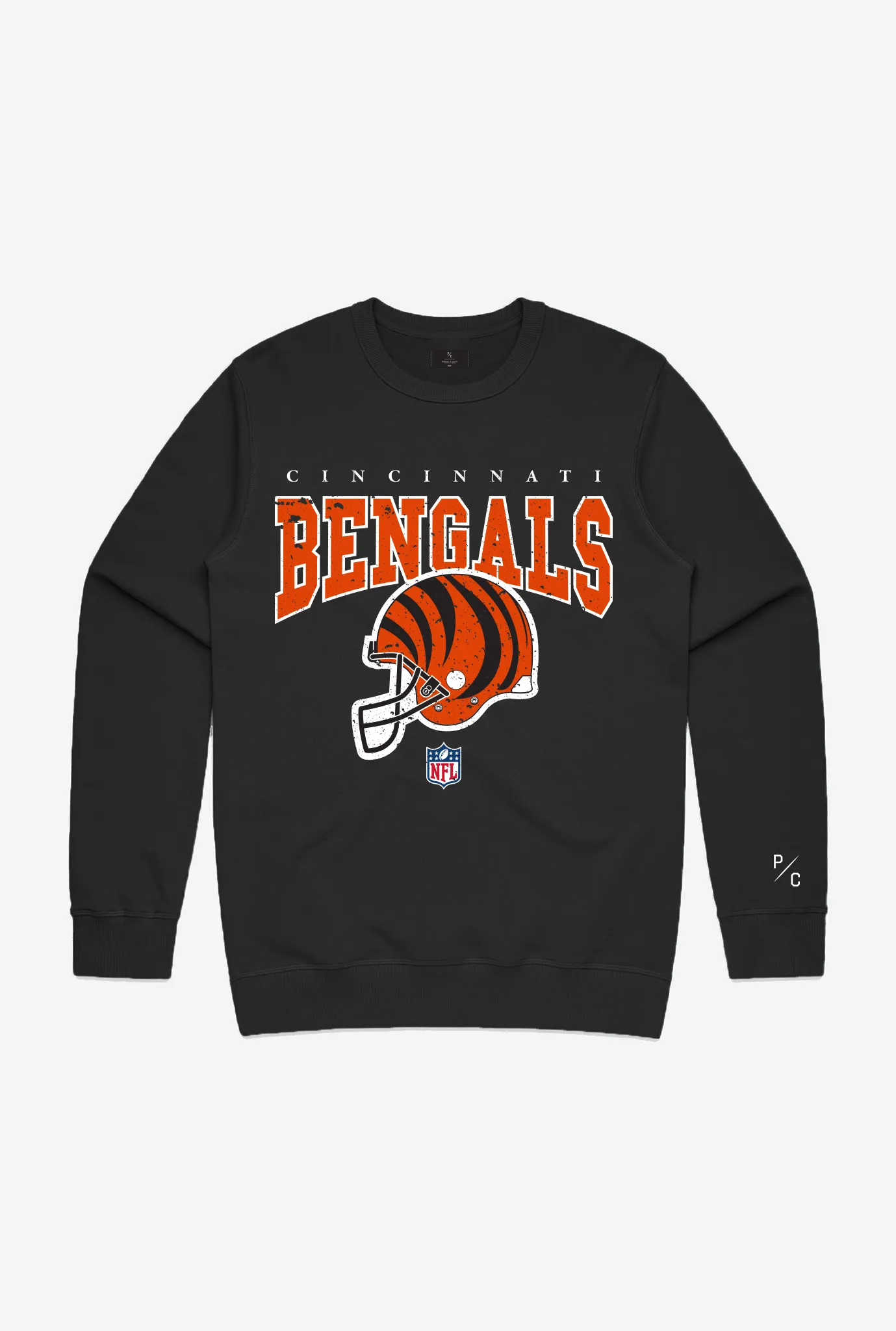 Cincinnati Bengals Vintage Crewneck - Black sold by Peace-Collective