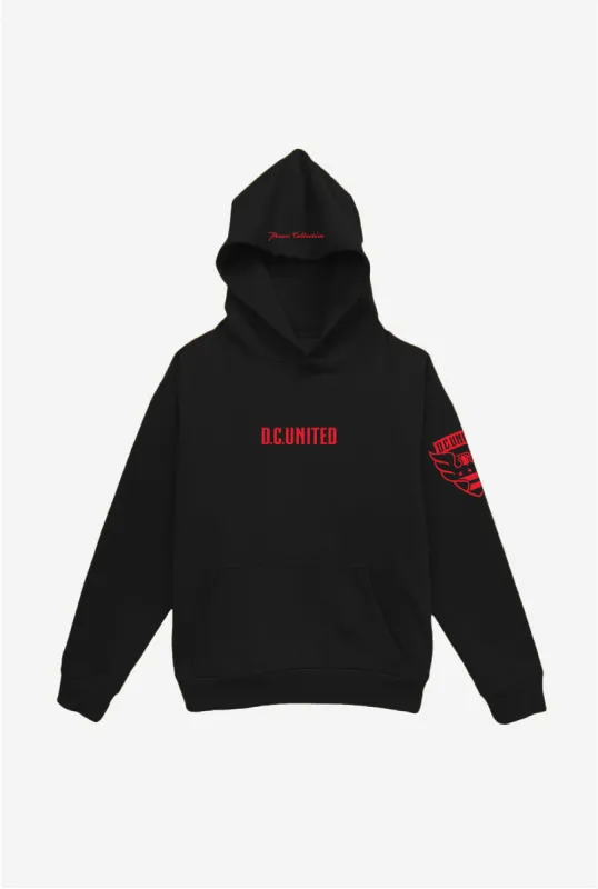 D.C. United Heavyweight Hoodie - Black sold by Peace-Collective