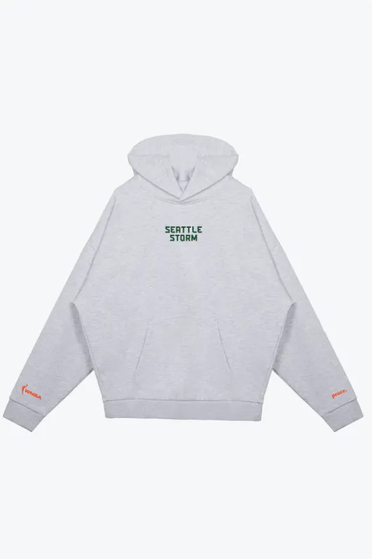 Seattle Storm Essentials Heavyweight Hoodie - Ash sold by Peace-Collective