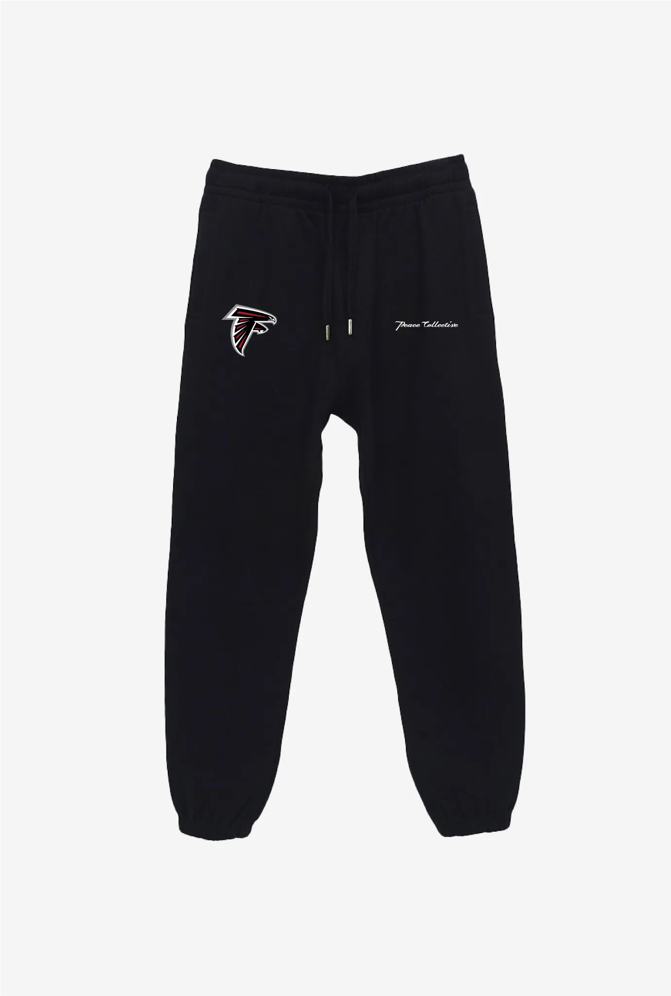 Atlanta Falcons Logo Heavyweight Jogger - Black sold by Peace-Collective