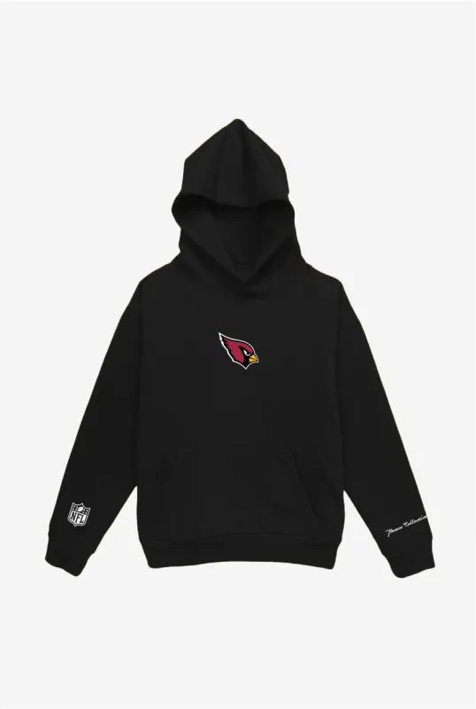Arizona Cardinals Logo Heavyweight Hoodie - Black sold by Peace-Collective
