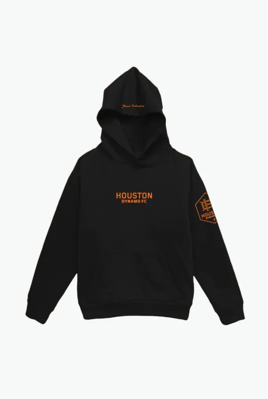 Houston Dynamo FC Essentials Heavyweight Hoodie - Black sold by Peace-Collective