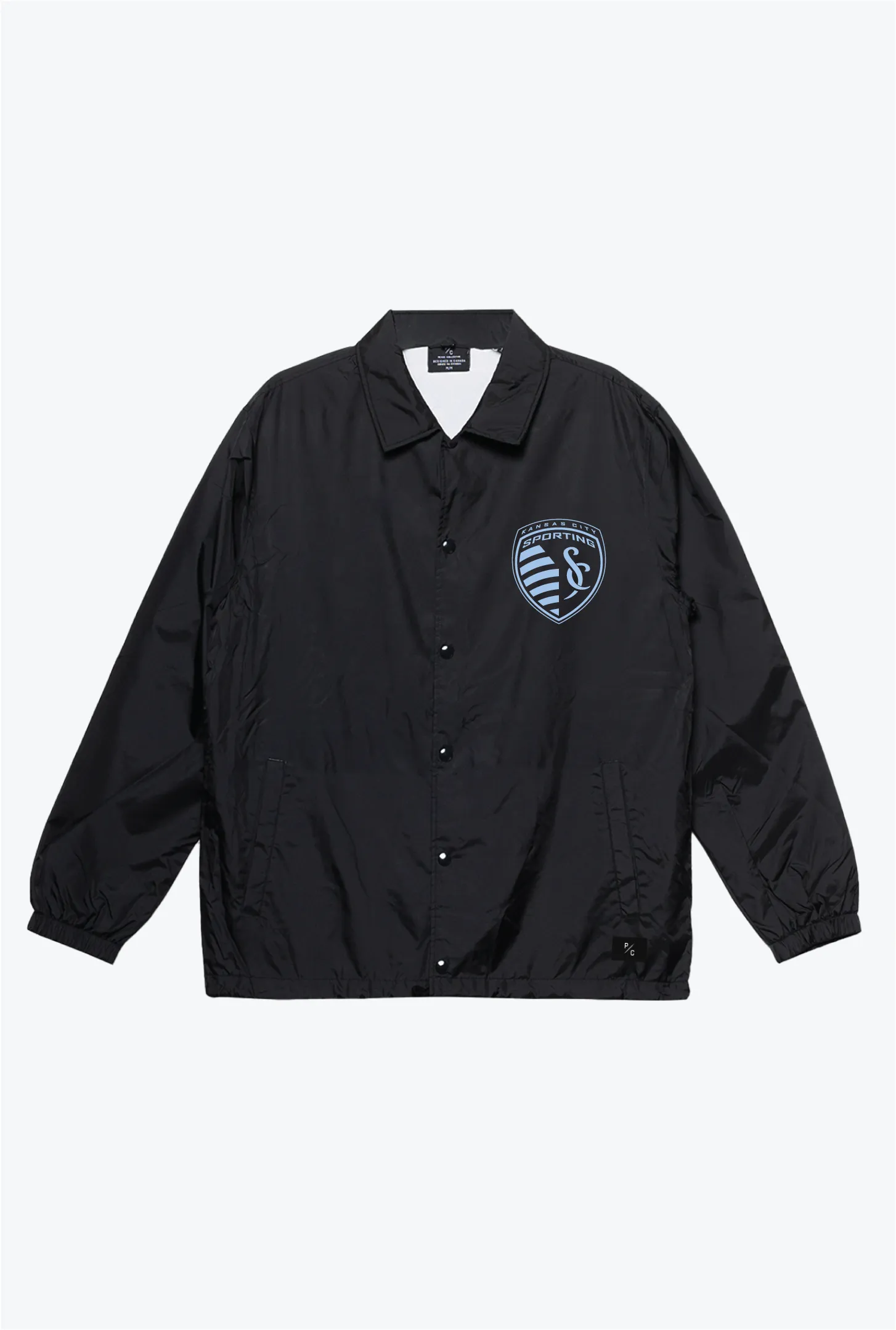 Sporting Kansas City Essentials Coach Jacket - Black sold by Peace-Collective