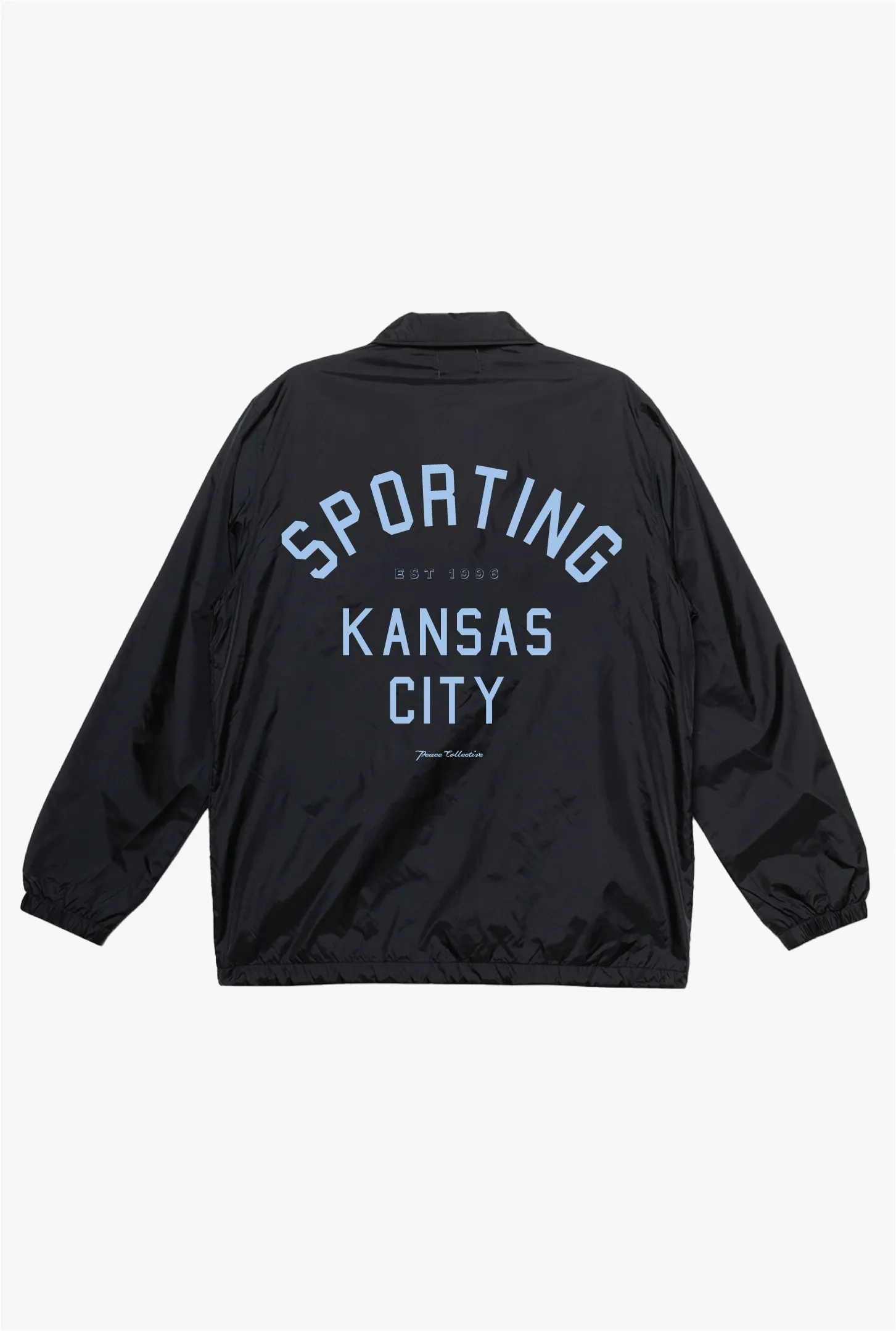 Sporting Kansas City Essentials Coach Jacket - Black sold by Peace-Collective product image thumbnail 2