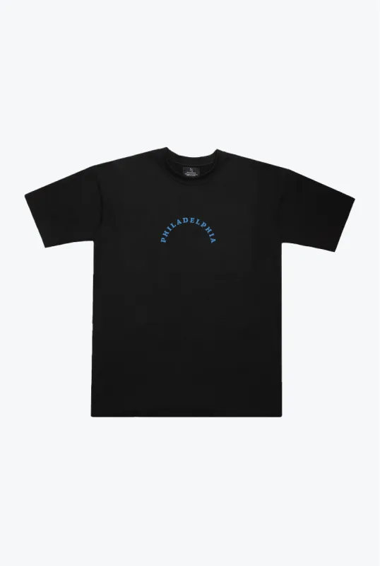 Philadelphia Union Essentials Heavyweight T-Shirt - Black sold by Peace-Collective