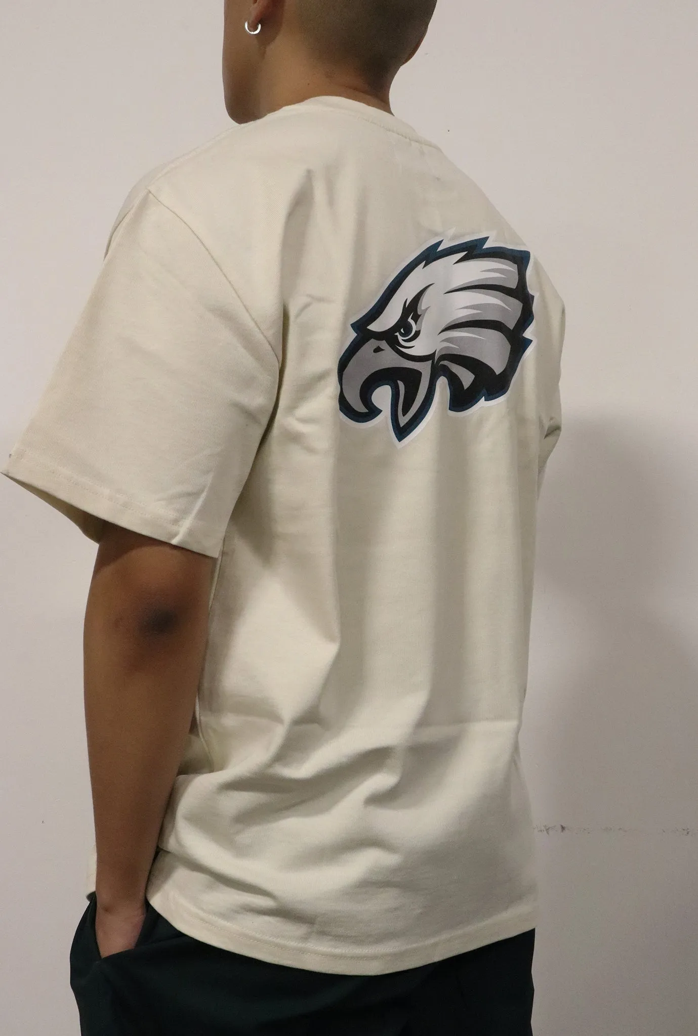 Philadelphia Eagles Heavyweight T-Shirt - Natural sold by Peace-Collective product image thumbnail 5