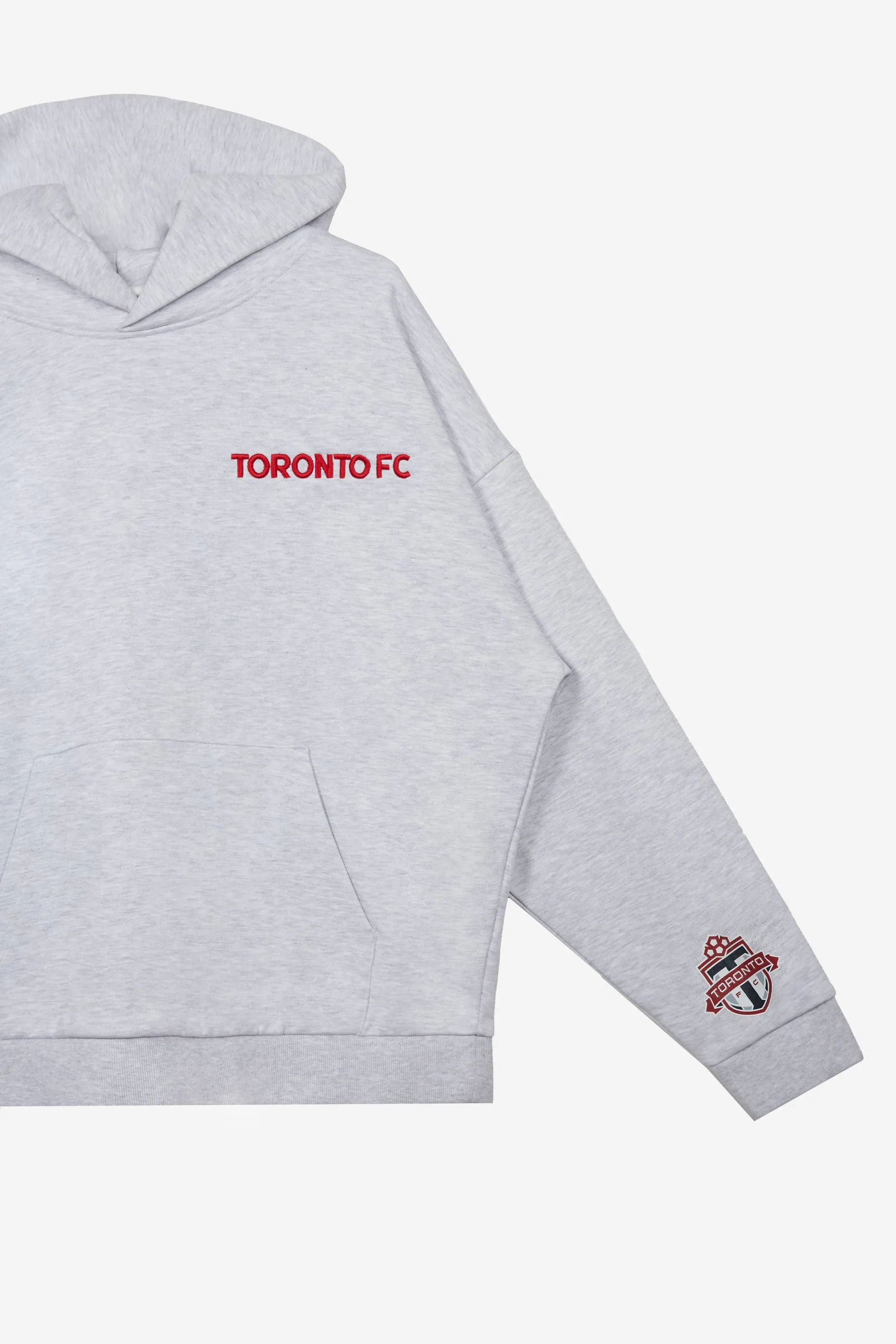 Toronto FC Essentials SuperHeavy™️ Hoodie - Ash sold by Peace-Collective product image thumbnail 2