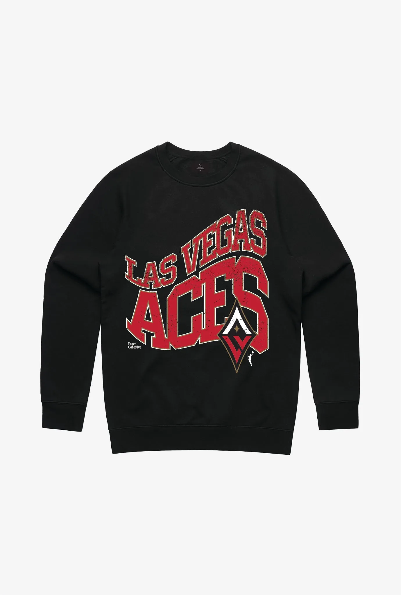 Las Vegas Aces Crewneck - Black sold by Peace-Collective