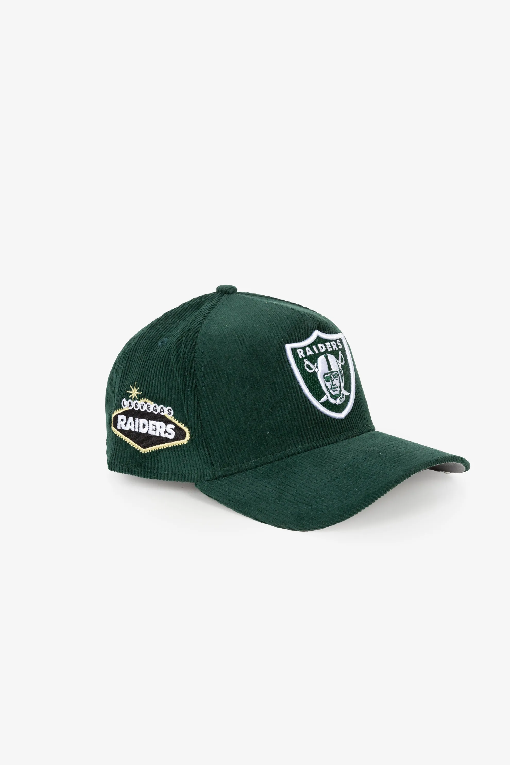 Las Vegas Raiders 9FORTY Adjustable Cap - Green Corduroy sold by Peace-Collective product image thumbnail 2