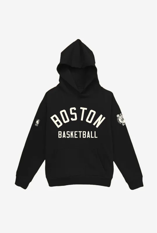 Boston Celtics Heavyweight Hoodie - Black sold by Peace-Collective