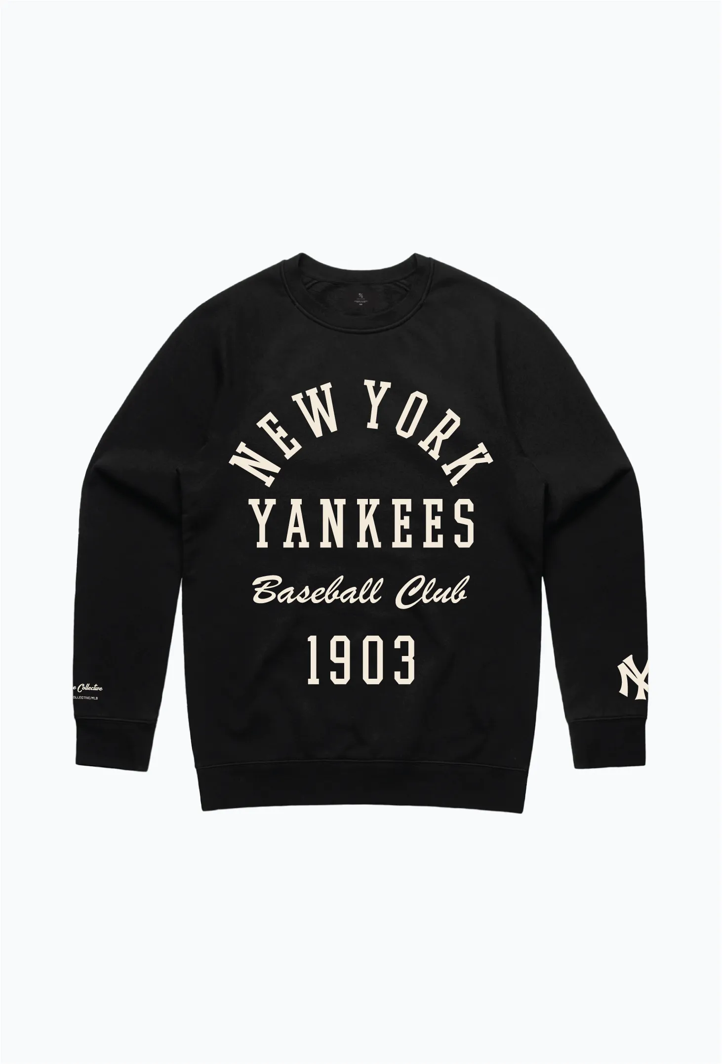 New York Yankees Heavyweight Crewneck - Black sold by Peace-Collective