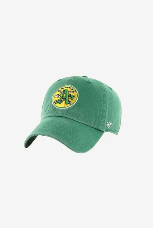 Oakland Athletics Cooperstown Clean Up Cap - Kelly Green sold by Peace-Collective