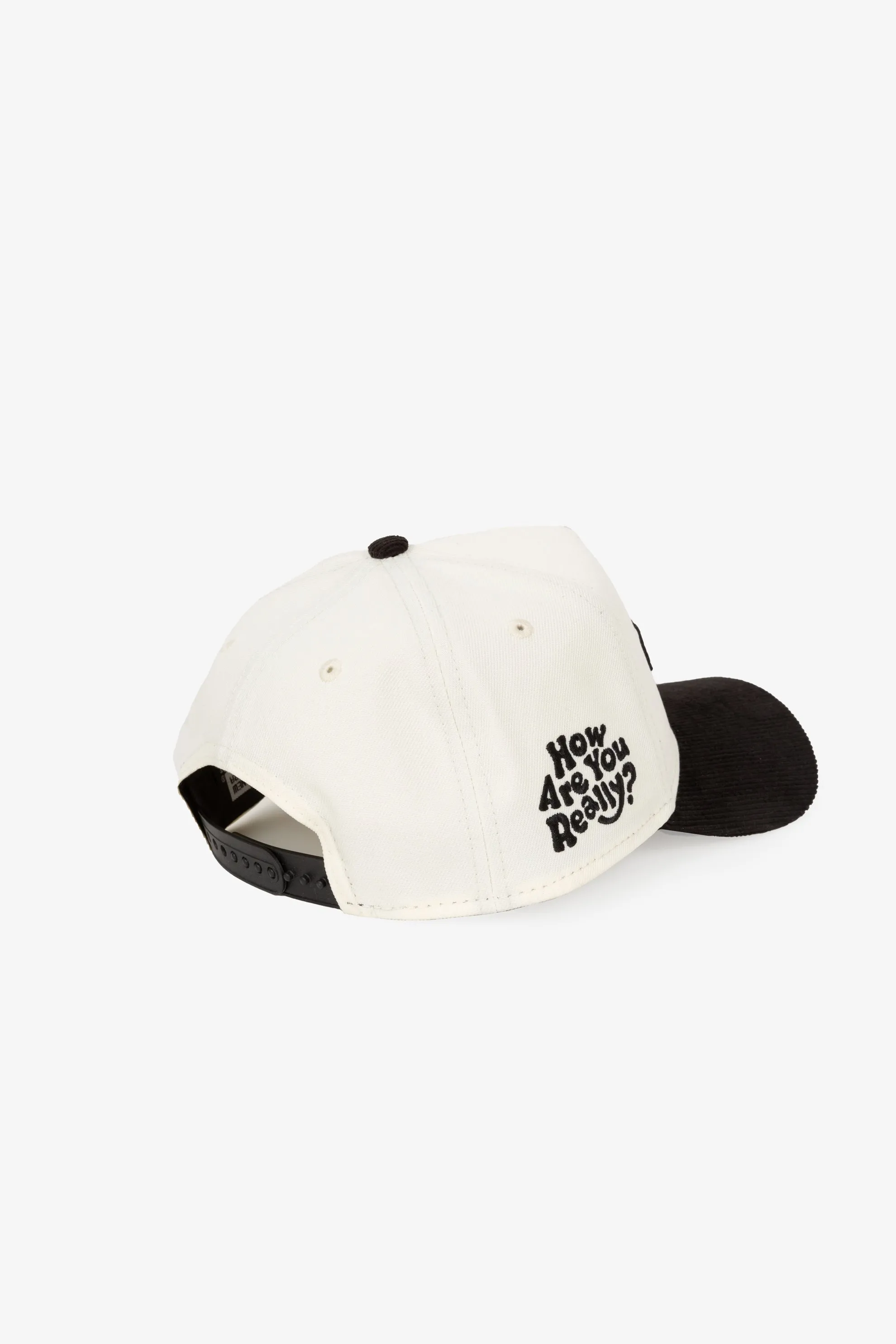 Peace How Are You Really 9FORTY Adjustable Cap - Chrome/ Black sold by Peace-Collective product image thumbnail 3