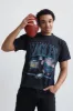 Spongebob & Patrick Rush Heavy Pigment Dye T-Shirt - Miami Dolphins sold by Peace-Collective