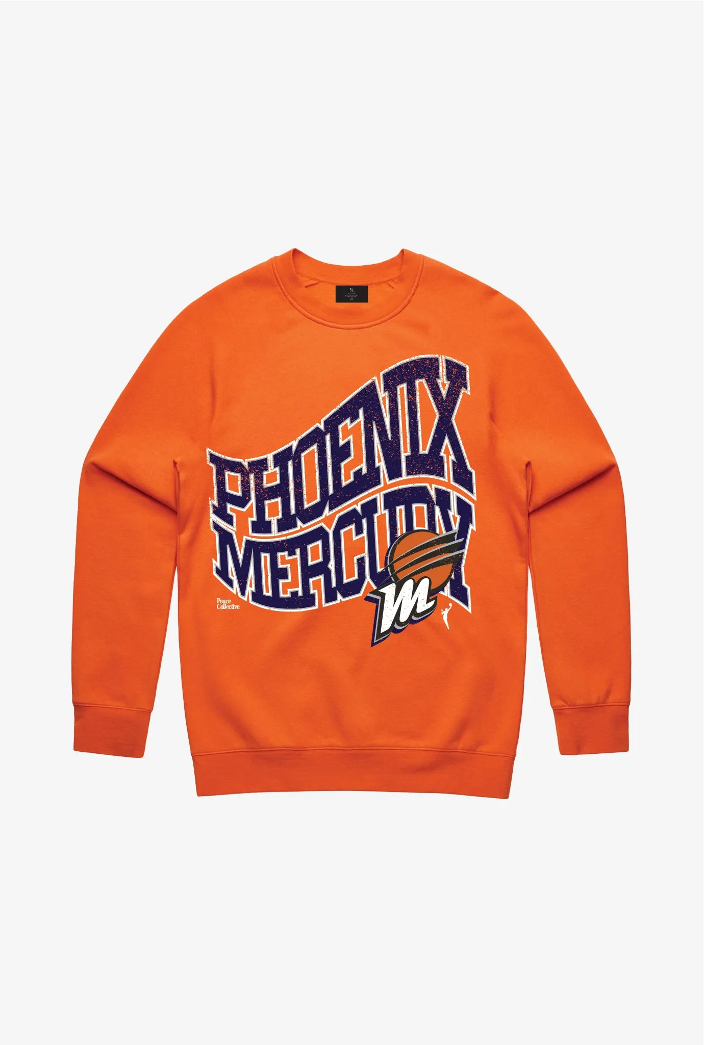 Phoenix Mercury Crewneck - Orange sold by Peace-Collective