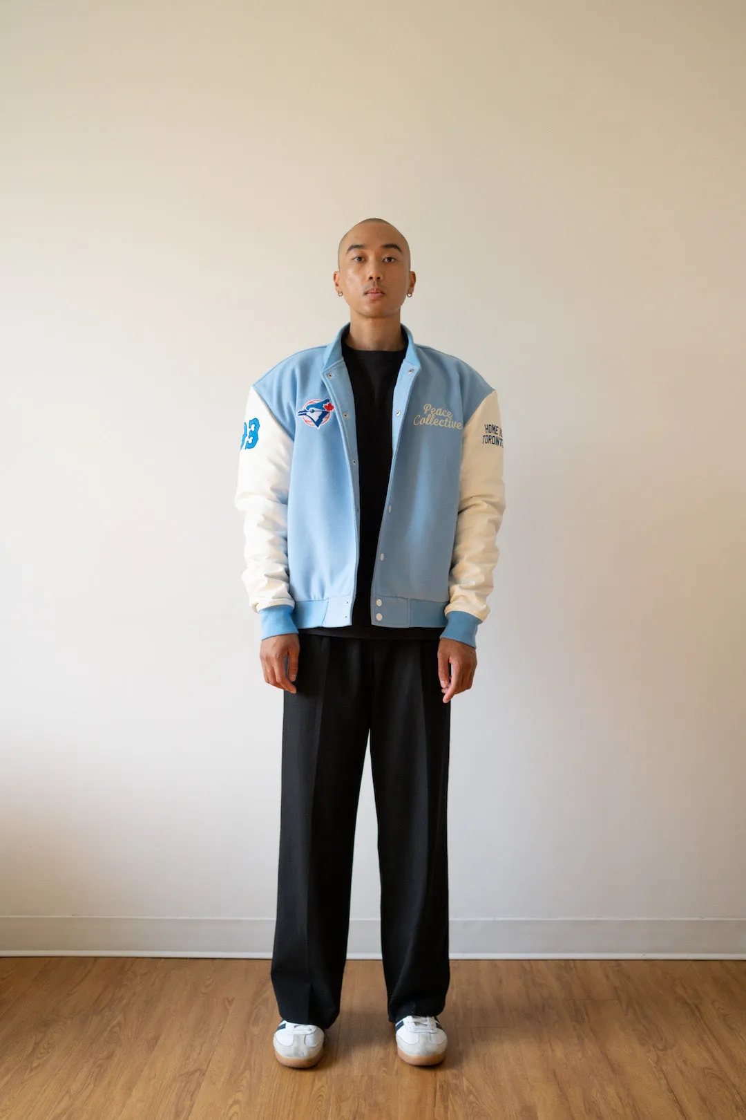 Toronto Blue Jays '93 World Series 30 Year Anniversary Letterman Jacket sold by Peace-Collective product image thumbnail 3