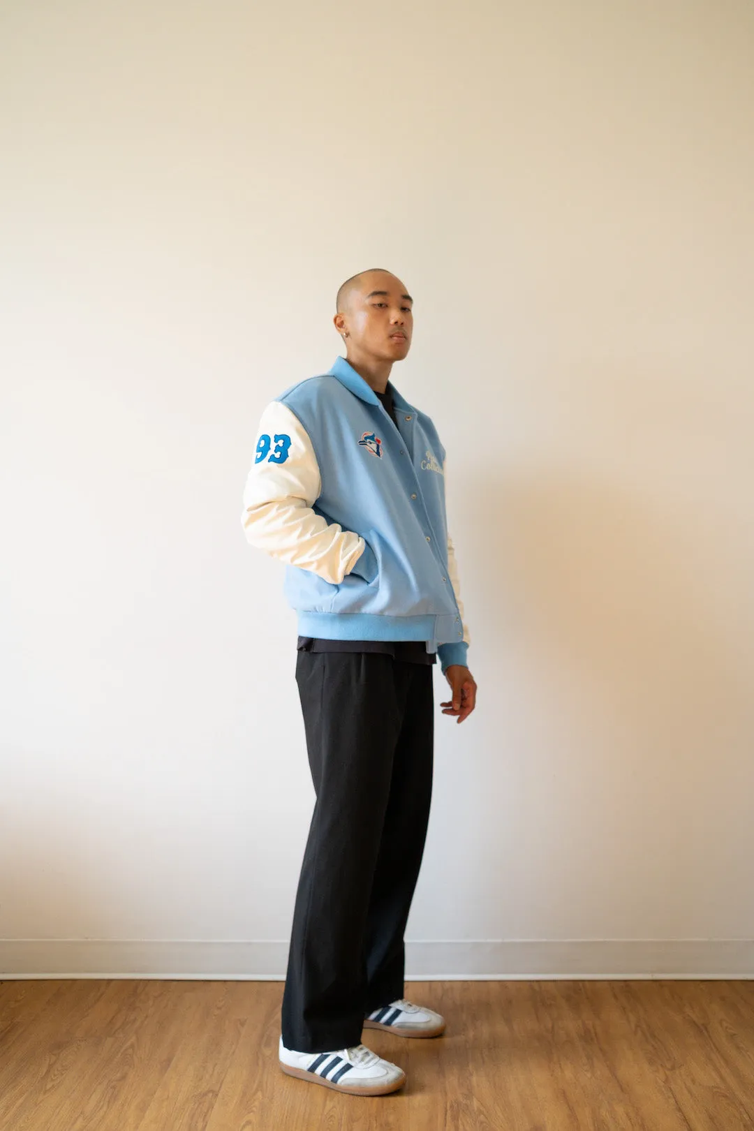 Toronto Blue Jays '93 World Series 30 Year Anniversary Letterman Jacket sold by Peace-Collective product image thumbnail 4