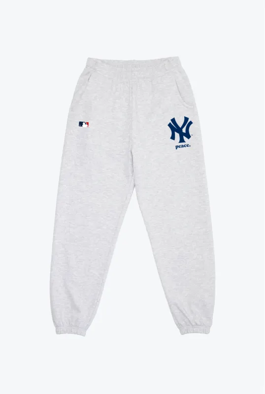 New York Yankees SuperHeavy™️ Jogger - Ash sold by Peace-Collective