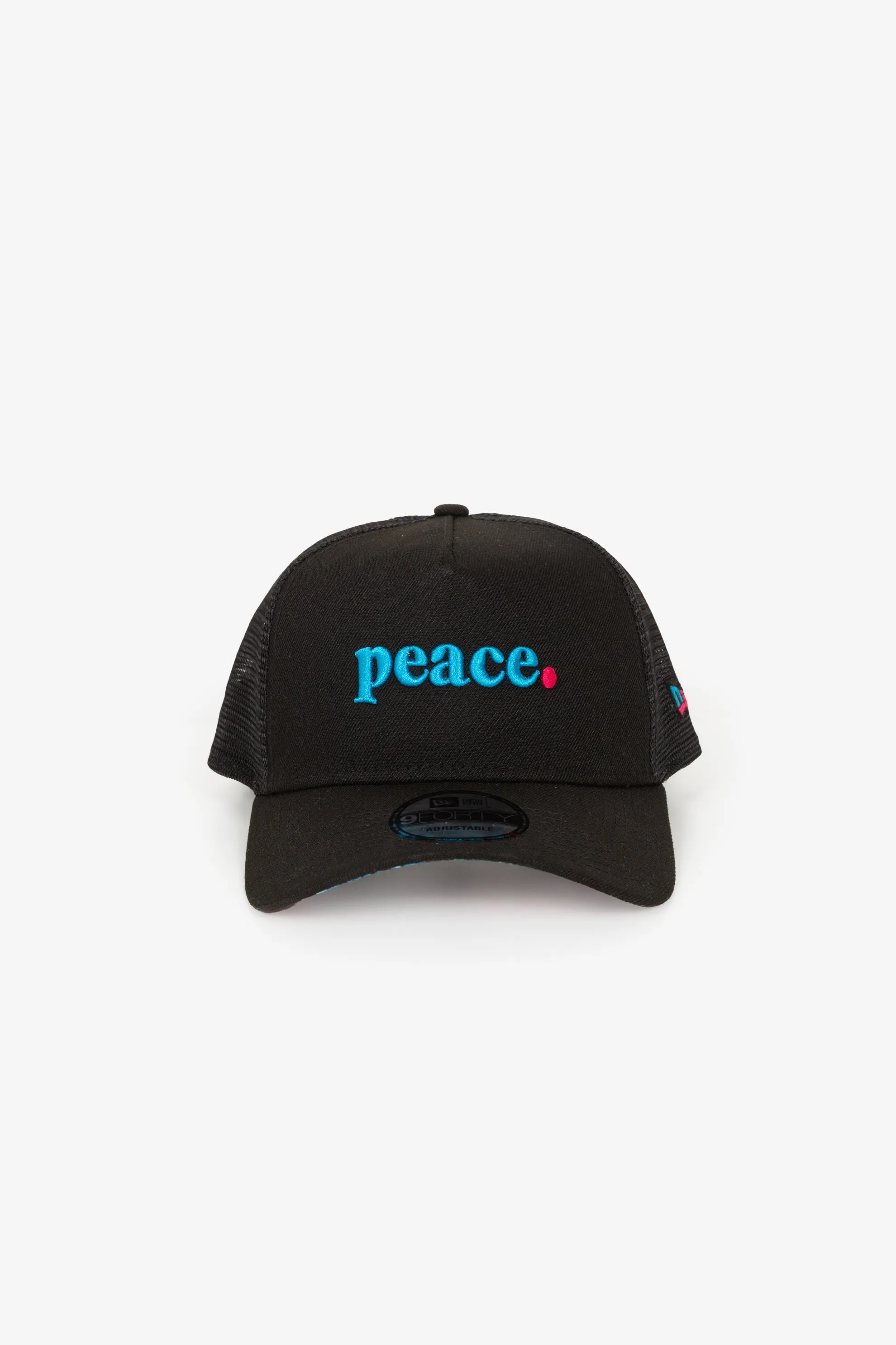 Peace How Are You Really 9FORTY Adjustable Cap - Black/ Floral sold by Peace-Collective