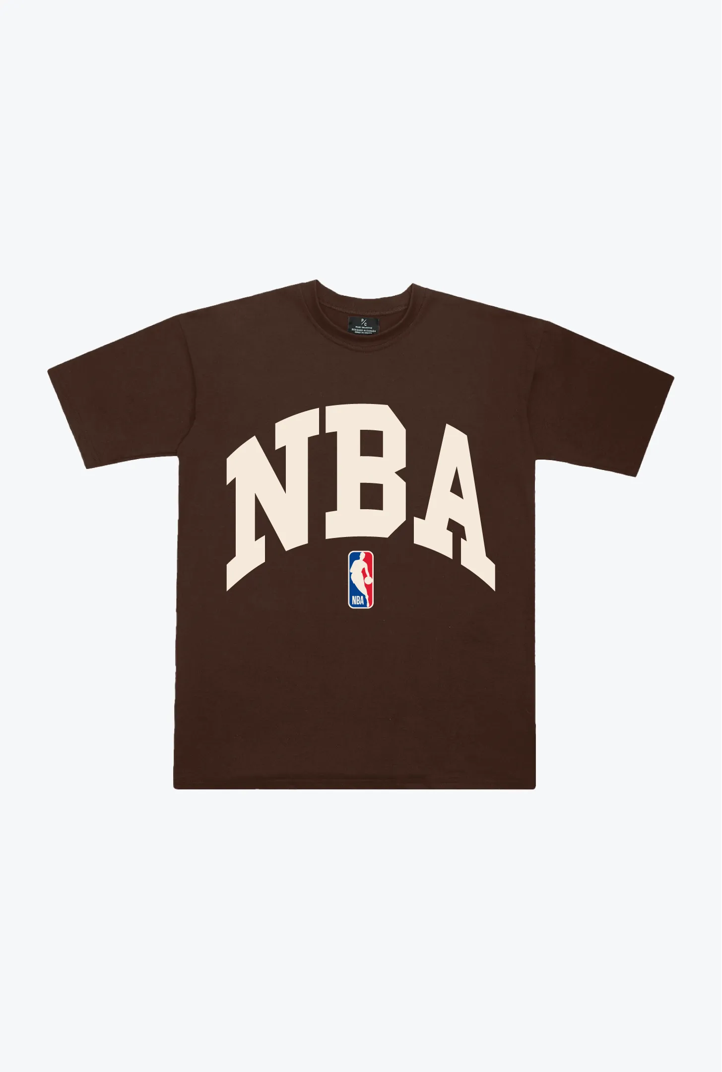 NBA Basketball is Life Heavyweight T-Shirt - Walnut sold by Peace-Collective