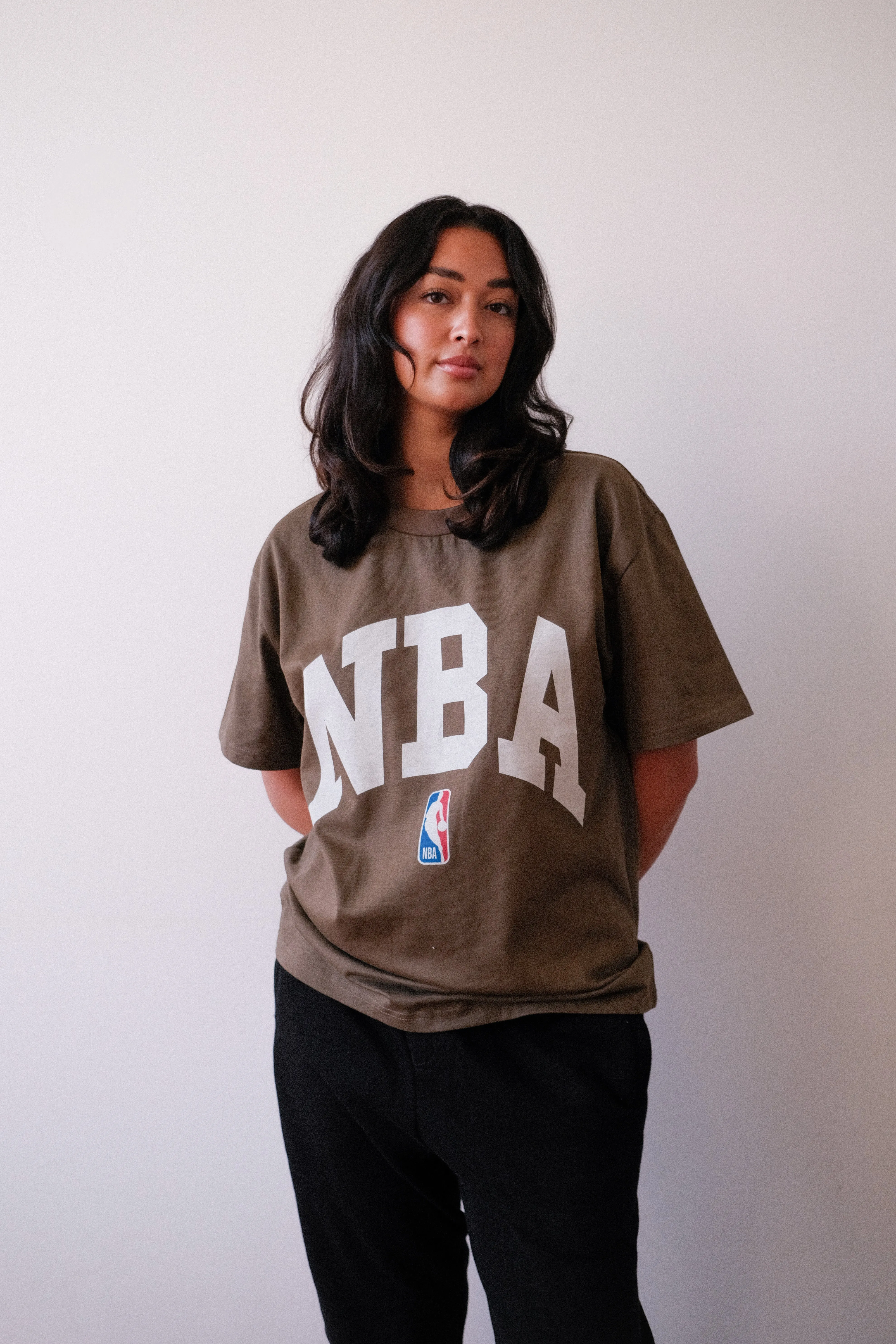 NBA Basketball is Life Heavyweight T-Shirt - Walnut sold by Peace-Collective product image thumbnail 3