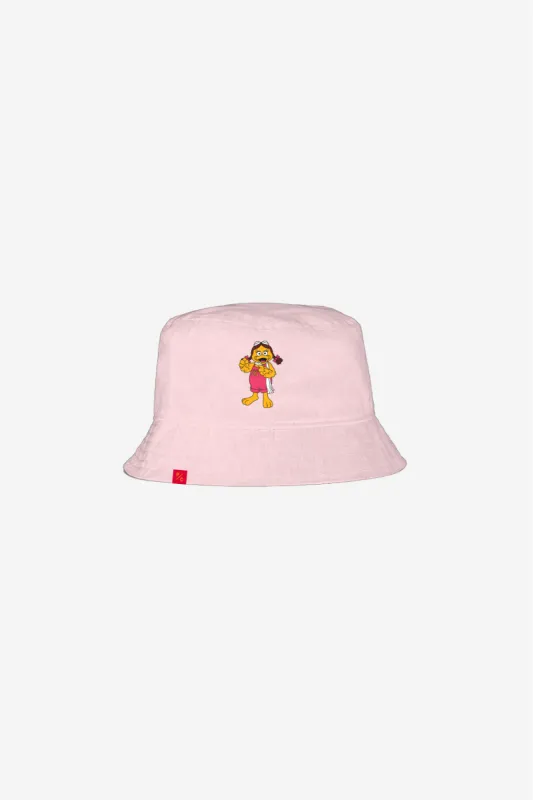 Birdie Bucket Hat - Pink sold by Peace-Collective