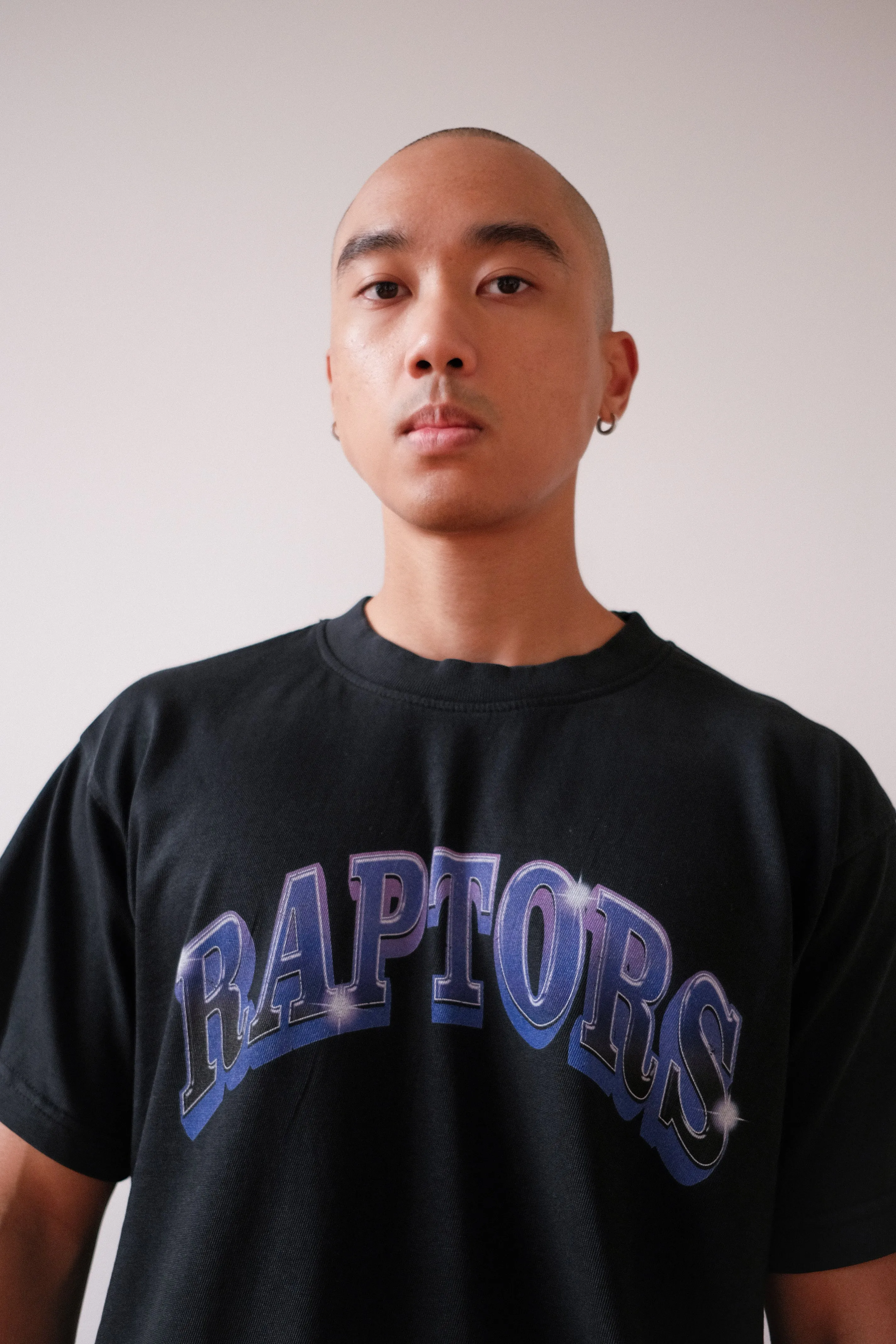 Toronto Raptors Graffiti Pigment Dye Heavyweight T-Shirt - Black sold by Peace-Collective product image thumbnail 2