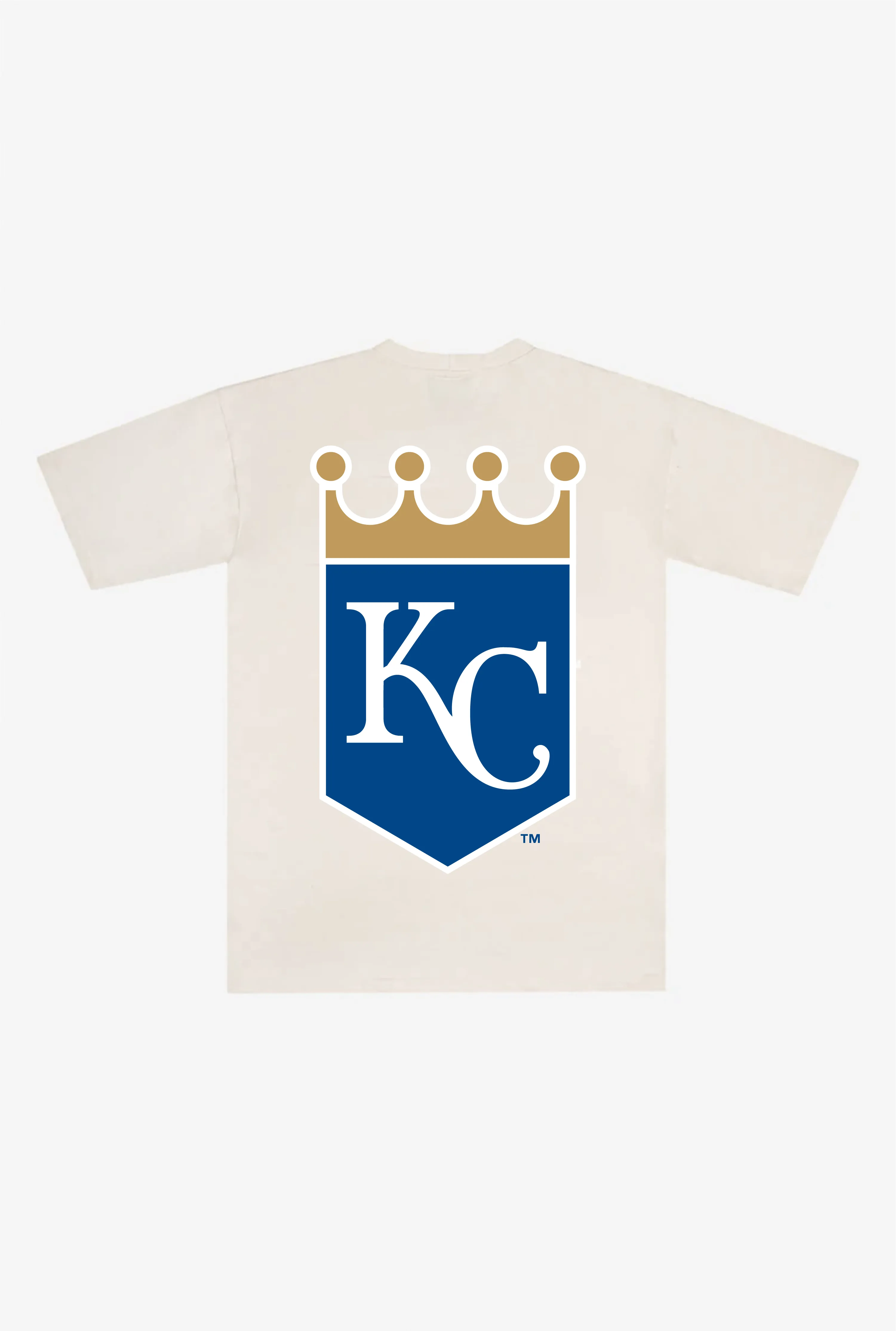 Kansas City Royals Heavyweight T-Shirt - Natural sold by Peace-Collective product image thumbnail 2