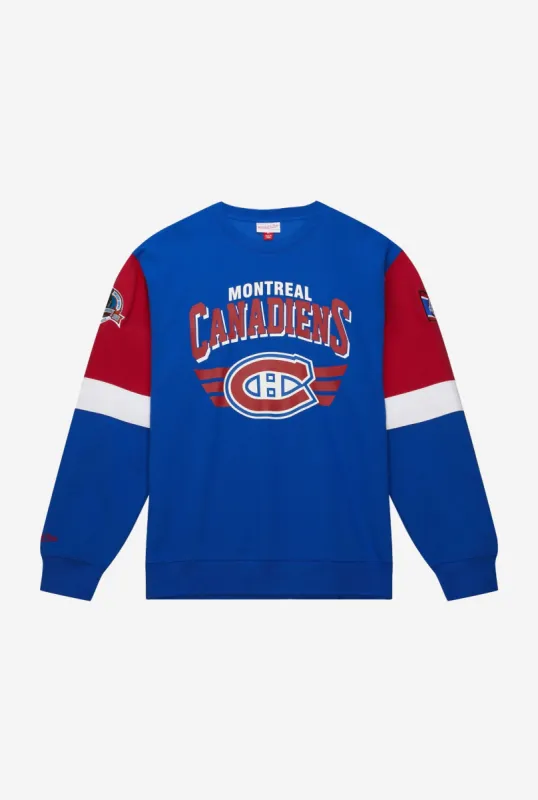 Mitchell & Ness All Over Crew 3.0 Montreal Canadiens sold by Peace-Collective