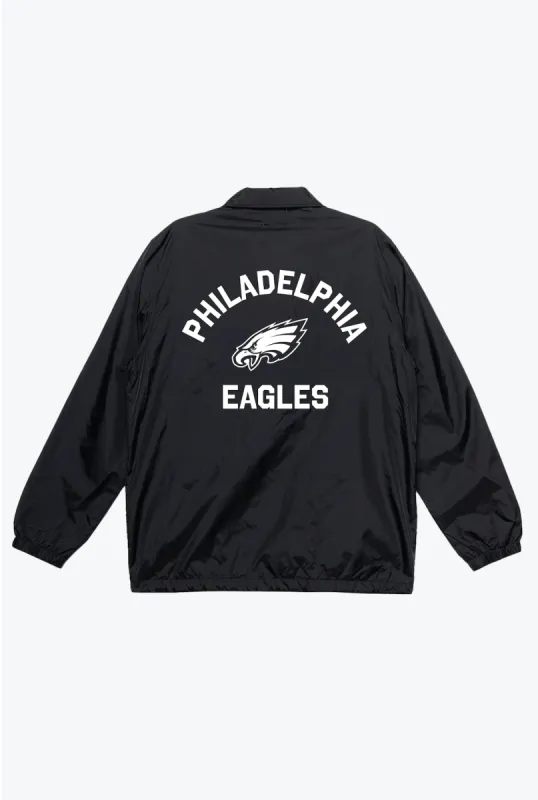 Philadelphia Eagles Coach Jacket - Black sold by Peace-Collective