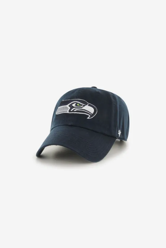 Seattle Seahawks Clean Up Cap - Navy sold by Peace-Collective