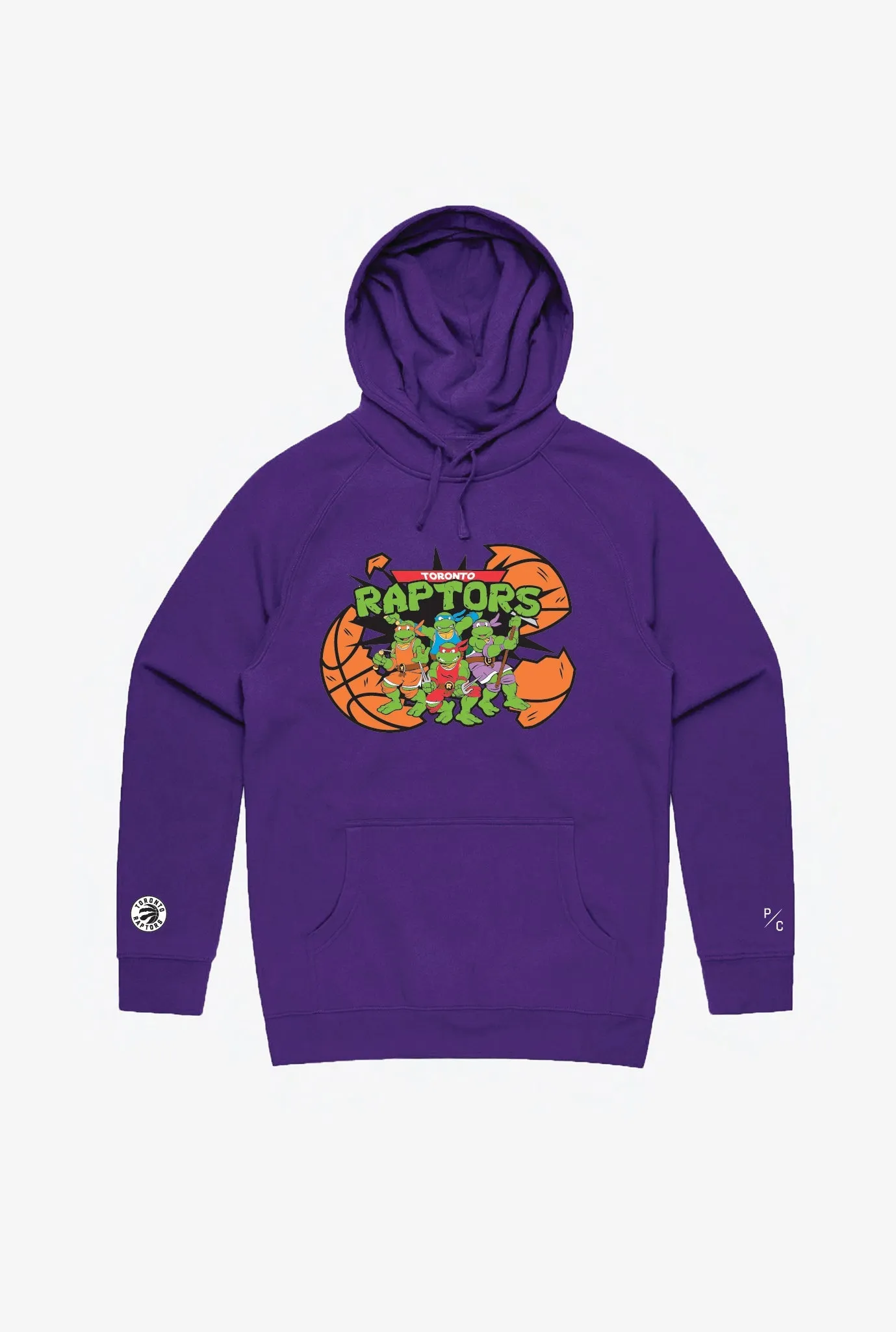 P/C x TMNT Toronto Raptors Hoodie - Purple sold by Peace-Collective