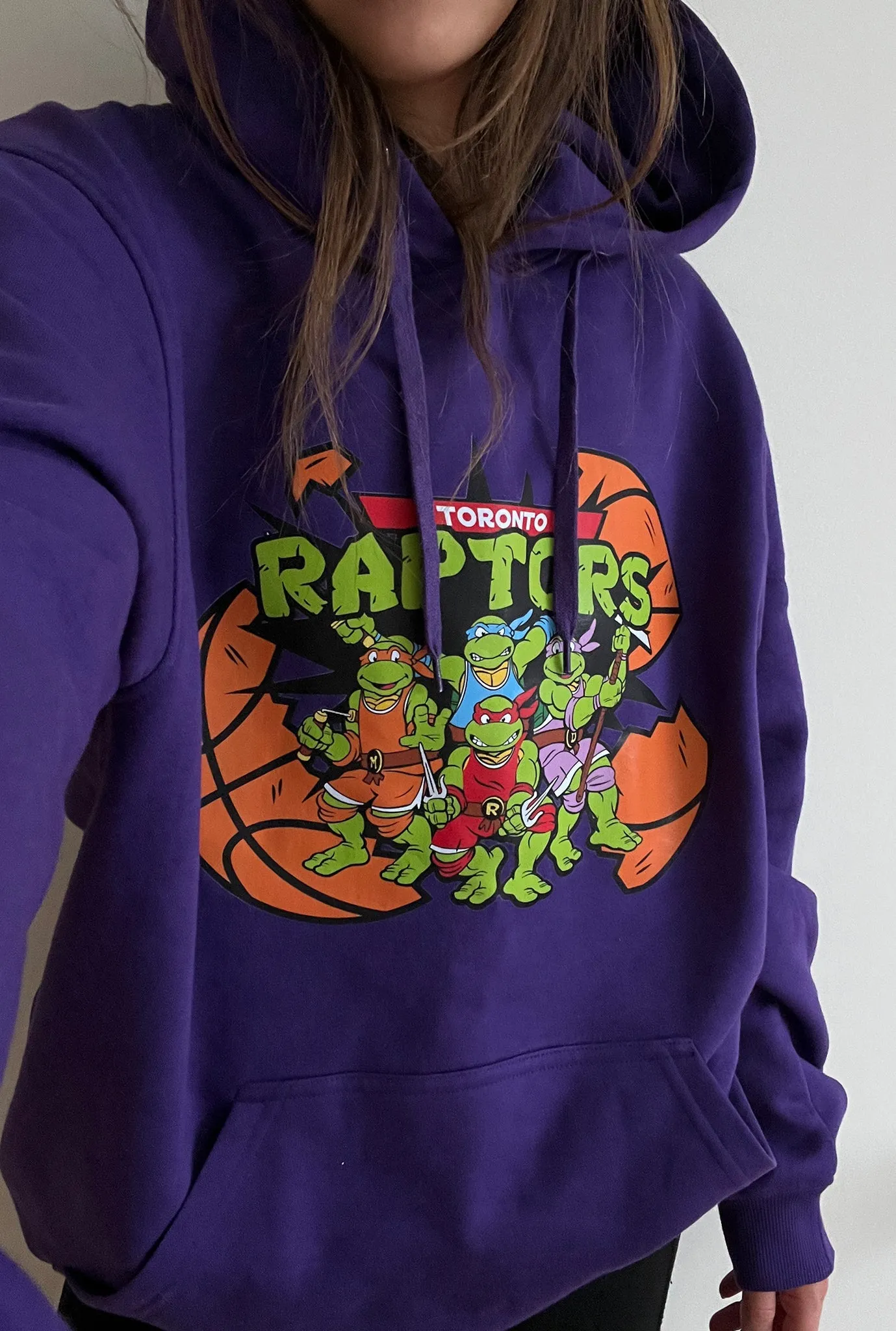 P/C x TMNT Toronto Raptors Hoodie - Purple sold by Peace-Collective product image thumbnail 2