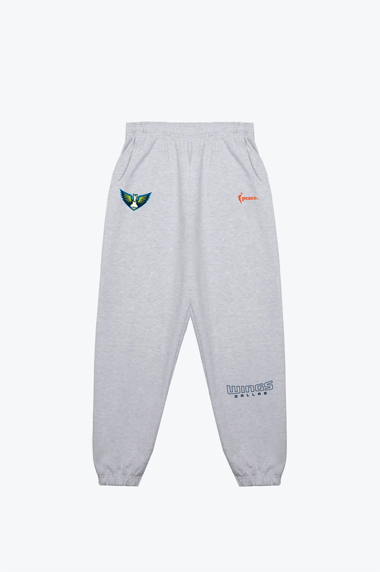 Dallas Wings Essentials Heavyweight Jogger - Ash sold by Peace-Collective