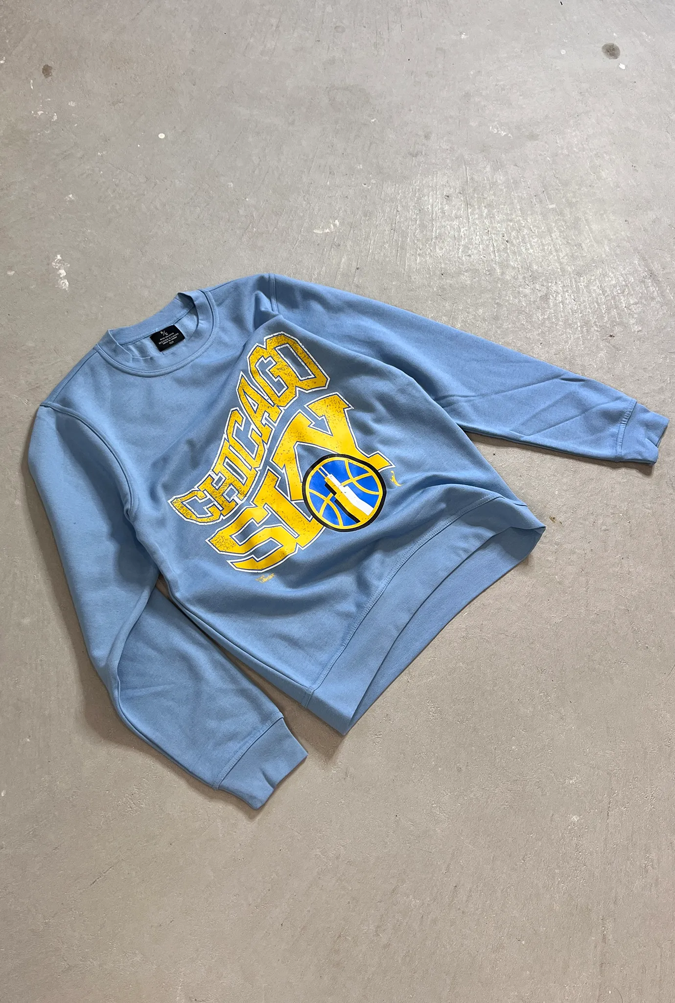 Chicago Sky Crewneck - Pebble Blue sold by Peace-Collective product image thumbnail 2