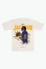Lamar Jackson Heavyweight T-Shirt - Ivory sold by Peace-Collective