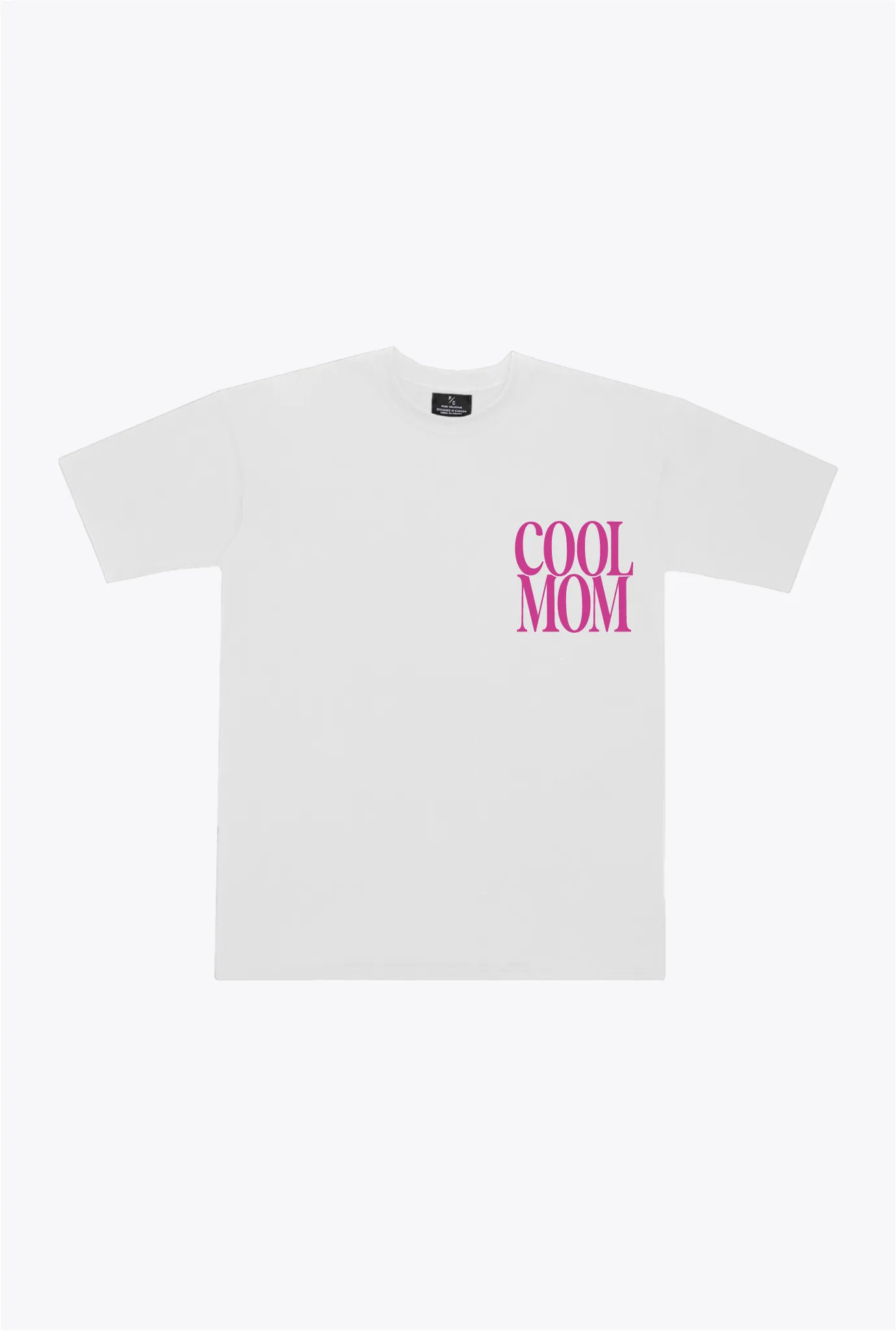 Cool Mom Heavyweight T-Shirt - White sold by Peace-Collective