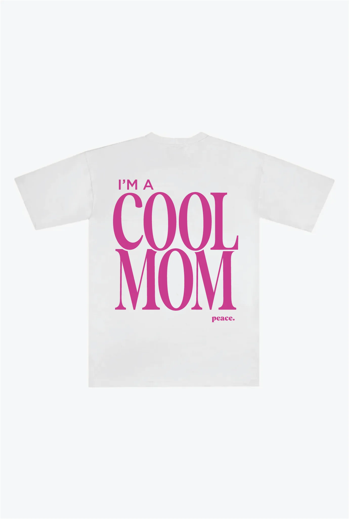 Cool Mom Heavyweight T-Shirt - White sold by Peace-Collective product image thumbnail 2